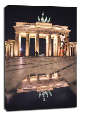 Berlin Brama - obraz na płótnie 40x60 cm