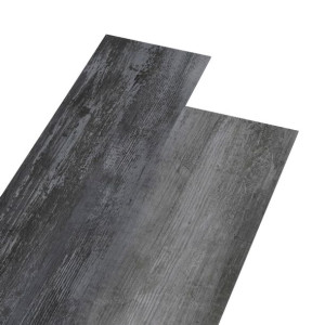 Panele podłogowe z PVC, 5,26 m², 2 mm, lśniący szary
