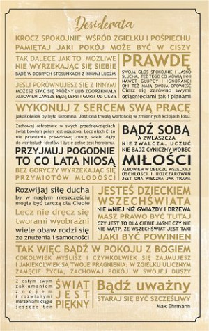 Desiderata TAB 4