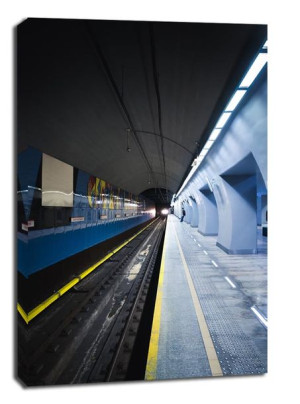 Metro Powiśle - obraz na płótnie 30x40 cm