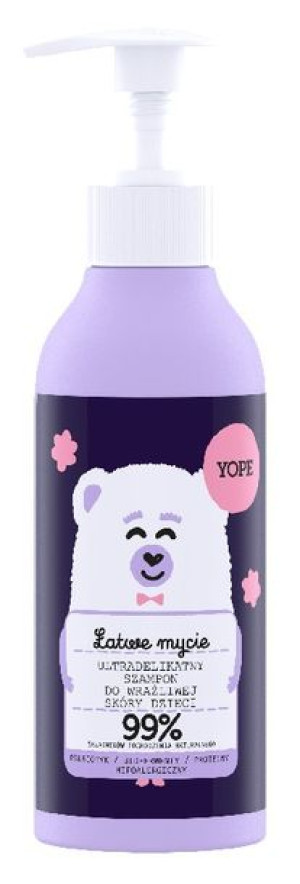 YOPE Ultradelikatny Szampon Do Wrażliwej Skóry Dla Dzieci 300ml