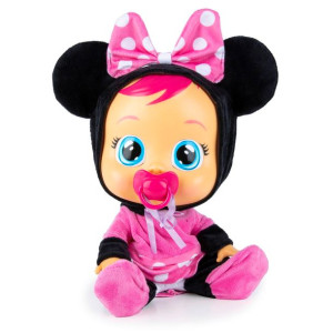 CRY BABIES MYSZKA MINNIE Płacząca LALKA BOBAS Miki Crybabies