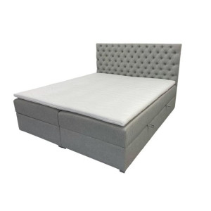 Łóżko Chesterfield PROJEKT 2 Glamour pikowany