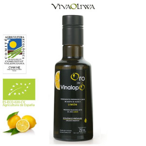 Ekologiczna oliwa z oliwek z cytryną Extra Virgin ORO DEL VINALOPÓ 0,25l