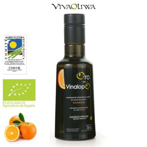 Ekologiczna oliwa z oliwek z pomarańczą Extra Virgin ORO DEL VINALOPÓ 0,25l