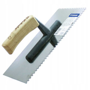 KUBALA Paca nierdzewna 130x270mm ząb 4x4mm, 2612