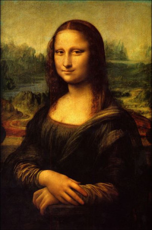 Mona Lisa Leonardo da Vinci - plakat 42x59,4 cm