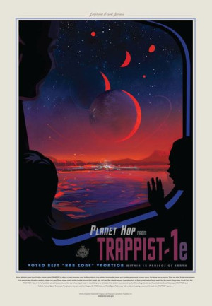 Trappist - plakat 21x29,7 cm