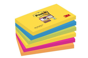 Karteczki samoprzylepne Post-it Super Sticky Rio de Janeiro 76x127 6x90k