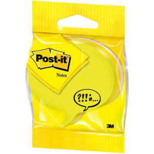 Karteczki samoprzylepne Post-it kostka w kształcie chmurki 70x70mm 225k