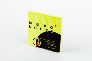 Notes samoprzylepny 75x75 80k. żółty intensywny Dalpo
