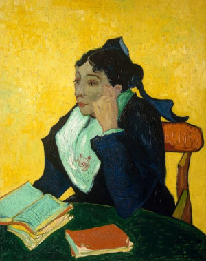 L_Arlésienne Madame Joseph-Michel Ginoux, Vincent van Gogh - plakat 21x29,7