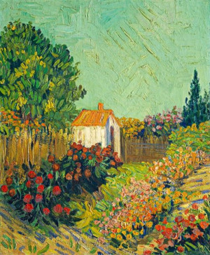 Landscape, Vincent van Gogh - plakat 21x29,7 cm