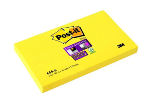 Karteczki samoprzylepne Post-it® Super Sticky Bananowo Żółte 76x127mm 90 ka