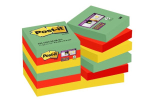 Karteczki samoprzylepne Post-it Super Sticky Marrakesz 47,6x47,6 12x90k