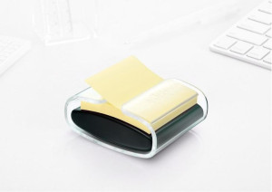 Podajnik do karteczek samoprzylepnych PRO czarny Post-it® Z-Notes + 90 żółt