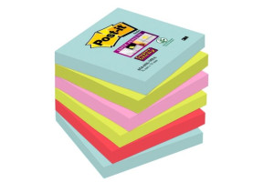 Karteczki samoprzylepne Post-it Super Sticky Miami 76x76 6x90k