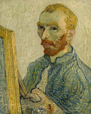 Portrait of Vincent van Gogh, Vincent van Gogh - plakat 40x60 cm