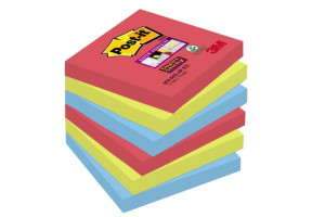 Karteczki samoprzylepne Post-it Super Sticky Bora Bora 76x76mm 6x90k