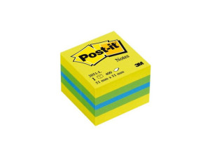 Karteczki samoprzylepne Post-it kostka cytrynowa 51x51mm 400k