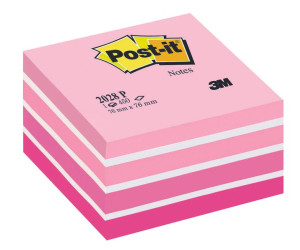 Karteczki samoprzylepne Post-it kostka różowa 76x76mm 450k