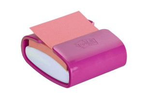 Podajnik do karteczek samoprzylepnych PRO fuksja Post-it® Z-Notes + 90 różo