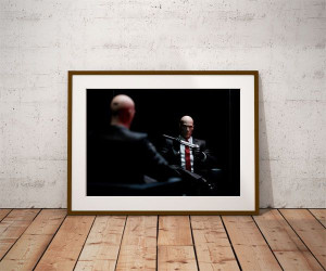 Hitman Ver1 - plakat 50x40 cm