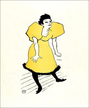 Polaire, Henri de Toulouse-Lautrec - plakat 30x40 cm