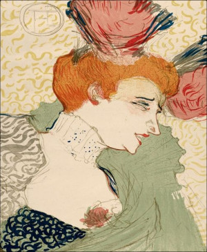 Portrait Bust of Mademoiselle Marcelle Lender, Henri de Toulouse-Lautrec -