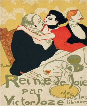 Reine de Joie, Henri de Toulouse-Lautrec - plakat 20x30 cm