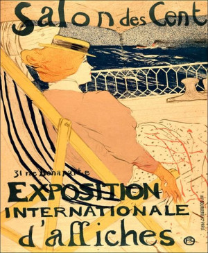 Salon des Cent Exposition Internationale d’affiches, Henri de Toulouse-Laut