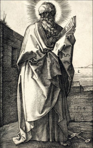 Saint Paul, Albrecht Durer - plakat 29,7x42 cm