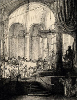 Medea, or the Marriage of Jason and Creusa, Rembrandt - plakat 42x59,4 cm