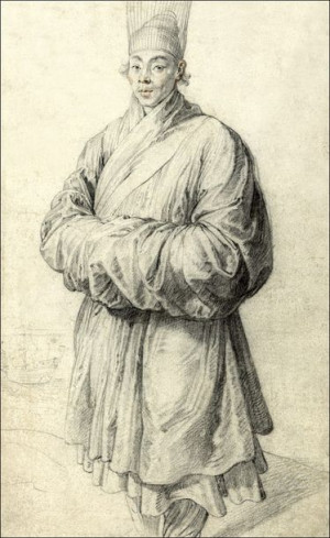 Man in Korean Costume, Rubens - plakat 40x50 cm
