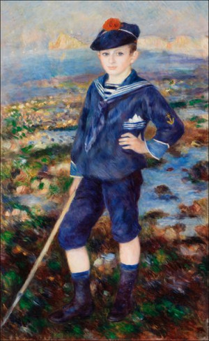 Sailor Boy, Pierre-Auguste Renoir - plakat 50x70 cm