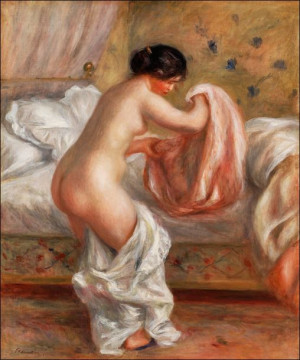 Rising, Pierre-Auguste Renoir - plakat 40x60 cm