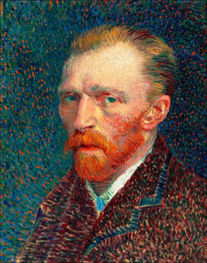 Self-Portrait, Vincent Van Gogh - plakat 60x80 cm