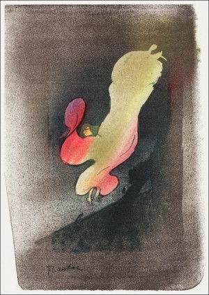 Miss Loïe Fuller, Henri De Toulouse-Lautrec - plakat 42x59,4 cm