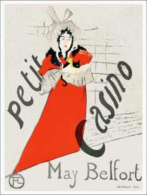 May Belfort, Henri De Toulouse-Lautrec - plakat 29,7x42 cm