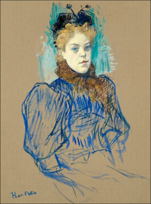 May Milton, Henri De Toulouse-Lautrec - plakat 29,7x42 cm