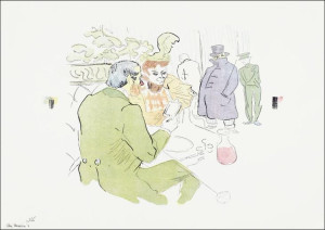 Snobbery, Henri De Toulouse-Lautrec - plakat 42x29,7 cm