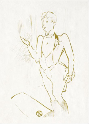 Mary Hamilton, Henri De Toulouse-Lautrec - plakat 59,4x84,1 cm