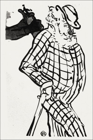 Le Café-concert, Henri De Toulouse-Lautrec - plakat 60x80 cm