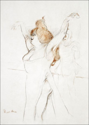 Mademoiselle Cocyle as Helen of Troy in La Belle Helene, Henri De Toulouse-