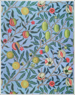 Fruit or Pomegranate, William Morris - plakat 60x80 cm