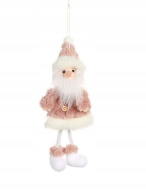 Ozdoba choinkowa świąteczna 18 cm mikołaj figurka