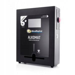 Alkomat stacjonarny AlcoDigital 303-MG na przycisk