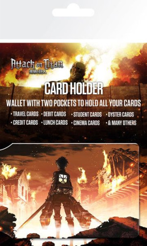 Atak Tytanów. Attack On Titan Key Art - Okładki na Dokumenty i Karty 10,5x7