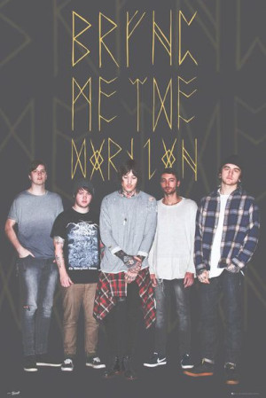 Bring Me The Horizon Black - plakat 61x91,5 cm