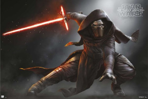 Star Wars Gwiezdne Wojny Przebudzenie Mocy Kylo Re - plakat 91,5x61 cm